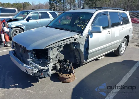 2006 Toyota Highlander Limited V6 из США, поврежденный, VIN JTEDP21AX60094179